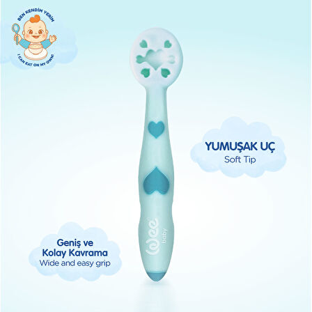 Wee Baby Püre Kaşığı - MAVİ