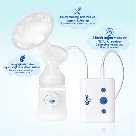 Wee Baby Elektrikli Göğüs Pompası