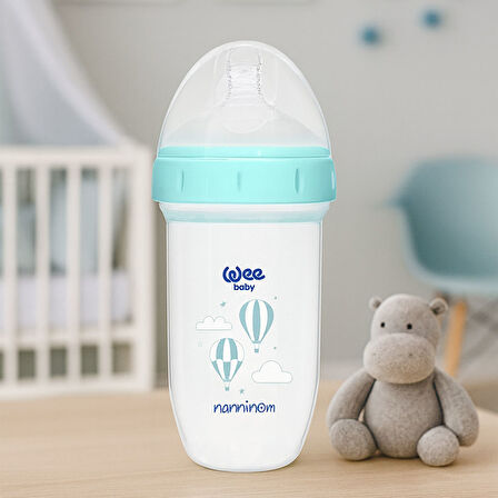 Wee Baby Nanninom Antikolik Geniş Ağızlı Biberon 250 ml