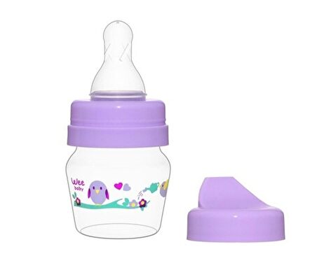 Wee Baby Mini PP Alıştırma Bardağı Seti 30ml / Mor