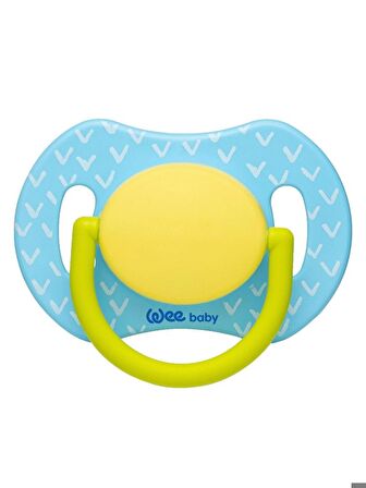 Wee Baby Joy Simetrik Uçlu Emzik No:1 Mavi