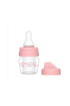 Mini Cam Alıştırma Bardağı Seti 30ml / Pembe