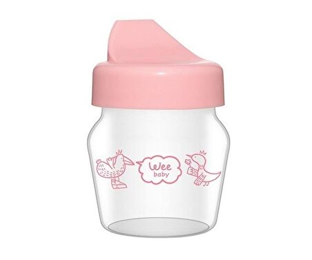 Wee Baby Mini Cam Alıştırma Bardağı 30 Ml - Pembe