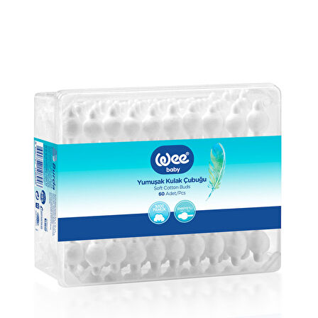 Wee Baby 60'lı Emniyetli Kulak Çubuğu