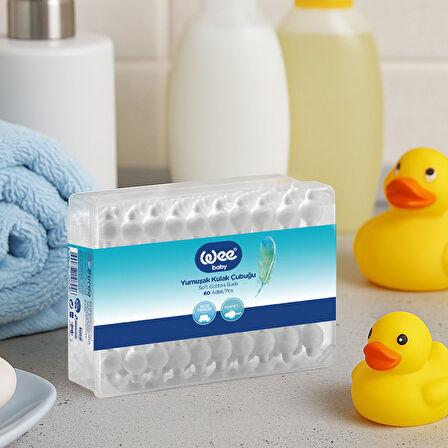 Wee Baby 60'lı Emniyetli Kulak Çubuğu