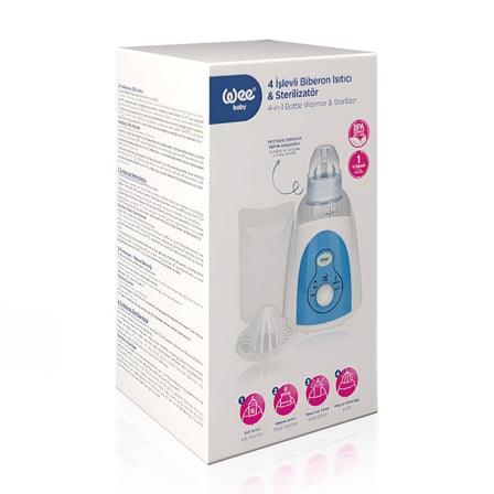 4 İşlevli Biberon Isıtıcı & Sterilizatör