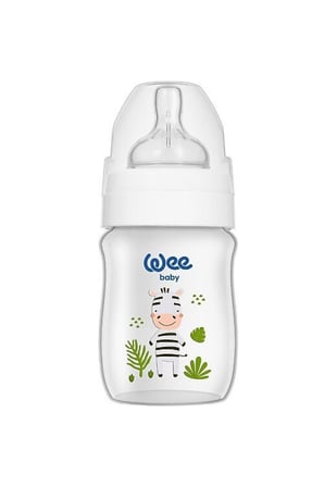 Wee 959 Safari PVC Biberon Geniş Ağızlı 0-6 Ay 150 ml