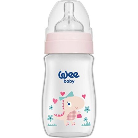 Wee Baby Klasik Plus Geniş Ağızlı Pp Biberon 150 ML PEMBE (0-6 AY)