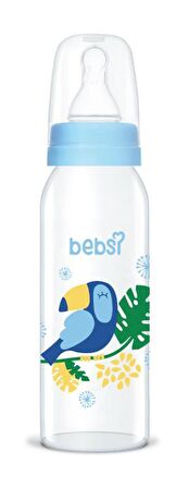 Bebsi 244 Klasik PP Biberon 250 ML Mavi