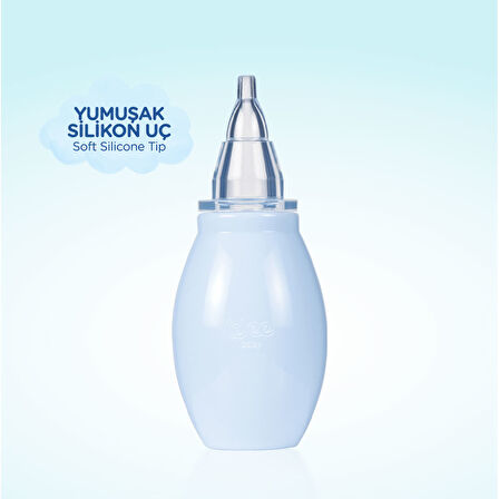 Silikon Burun Aspiratörü Mavi