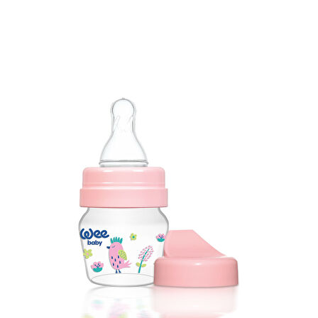 Wee Baby Mini PP Alıştırma Bardağı Seti 30 ml - PEMBE