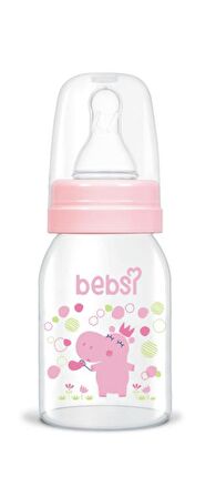 Bebsi 243 Klasik PP Biberon 125 ML Pembe