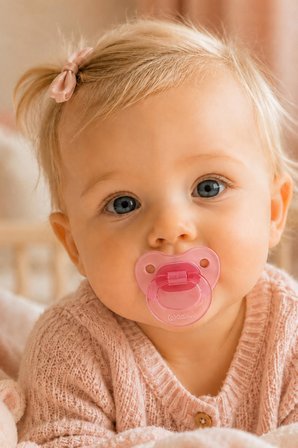 Wee Baby 2’li Damaklı Silikon Emzik 0-6 Ay Kız