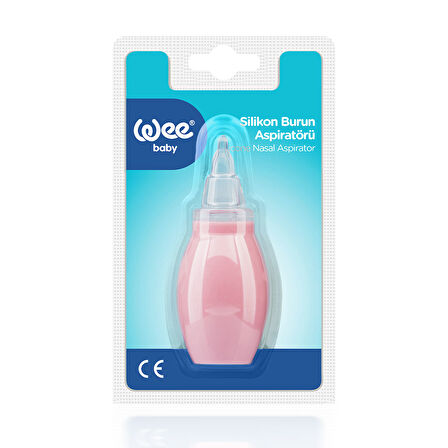 Wee Baby Silikon Burun Aspiratörü - PEMBE