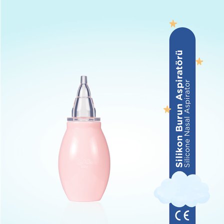 Silikon Burun Aspiratörü Pembe
