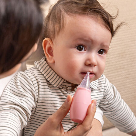 Wee Baby Silikon Burun Aspiratörü - PEMBE
