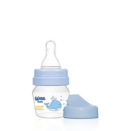 Wee Baby Mini PP Alıştırma Bardağı Seti 30 ml - MAVİ