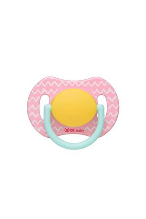 Wee Baby Joy Simetrik Uçlu Emzik No:1 - Pembe