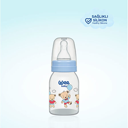 Wee Baby Klasik PP Biberon 125 ml - MAVİ