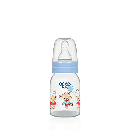 Wee Baby Klasik PP Biberon 125 ml - MAVİ
