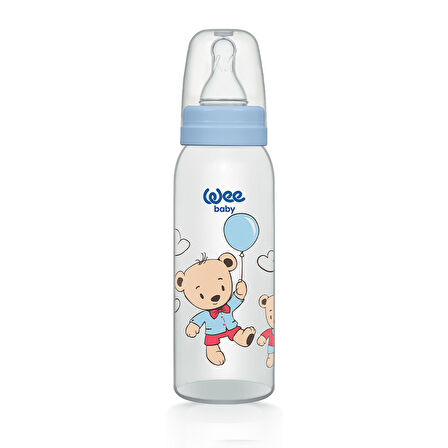 Wee Baby Klasik PP Biberon 250 ml - MAVİ