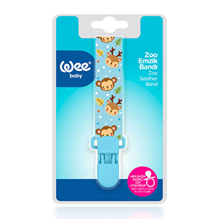 Wee Baby Zoo Emzik Bandı - MAVİ