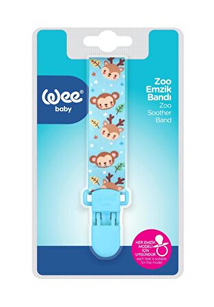 Wee Baby Zoo Emzik Bandı - MAVİ