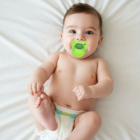 Wee Baby Akide Damaklı Emzik No:2 - YEŞİL