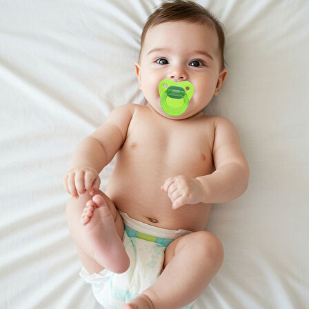Wee Baby Akide Damaklı Emzik No:3 - YEŞİL