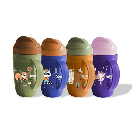 Wee Baby Friends Pipetli Bardak Yeşil 265 ML