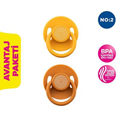 Wee Baby 2'li Cool Emzik No:2 Unisex