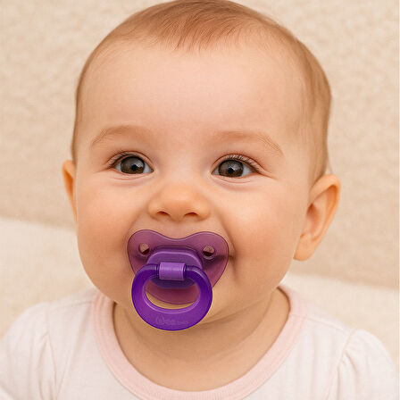 Wee Baby Akide Damaklı Emzik No:3 -  MOR