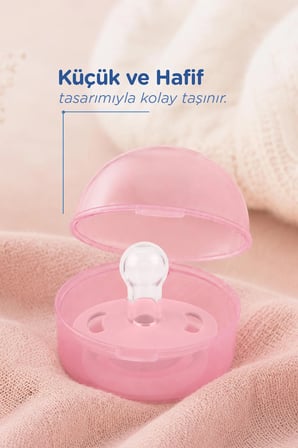 Emzik Saklama Kutusu Pembe