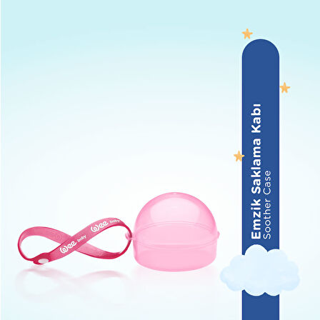 Wee Baby Emzik Saklama Kutusu - PEMBE
