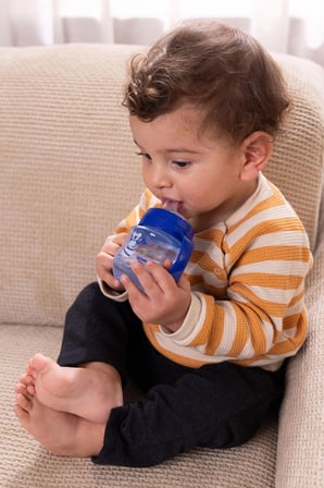 Wee Baby Galaxy Akıtmaz Alıştırma Bardak 125 ml Mavi 6+ Ay