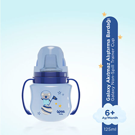 Wee Baby Galaxy Bardak 125 ml  - MAVİ