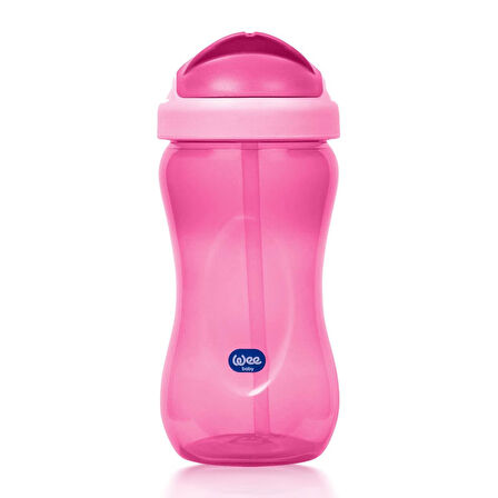 Wee Baby Pipetli Bardak 350 ml - PEMBE
