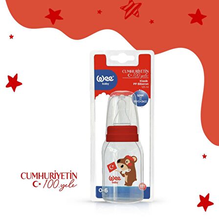 Wee Baby Klasik PP Biberon 125 ml - KAPİBARA