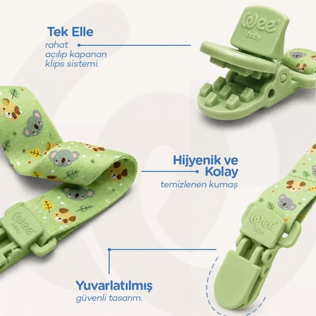 Zoo Emzik Bandı Yeşil