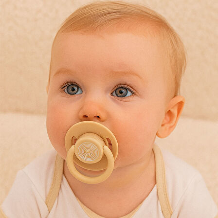Wee Baby Cool Yuvarlak Uçlu Emzik No:1 - HARDAL