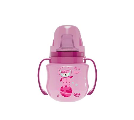 Wee Baby Galaxy Akıtmaz Alıştırma Bardağı 125 ml Pembe