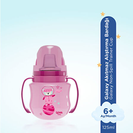 Wee Baby Galaxy Bardak 125 ml - PEMBE