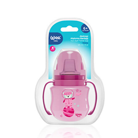 Wee Baby Galaxy Bardak 125 ml - PEMBE