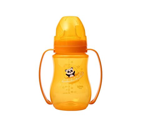 Wee Baby Galaxy Akıtmaz Alıştırma Bardağı 250 ml Turuncu