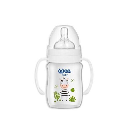 WB Safari Klp Bib150ml Gr Zebr