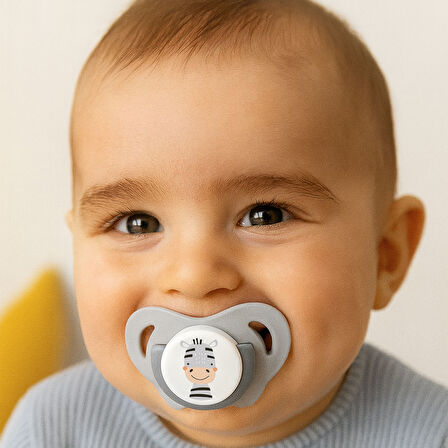 Wee Baby Safari Emzik No:1 - GRİ