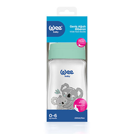 Wee Baby Safari PP Biberon 250 ml - KOALA