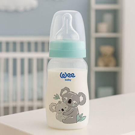 Wee Baby Safari PP Biberon 250 ml - KOALA