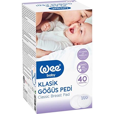 Wee Baby Göğüs Pedi 40lı