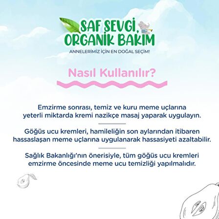 Wee Baby Organik Göğüs Ucu Kremi 30 ml (2 Adet)